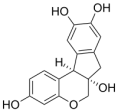 chemical structure of brazilin natural dye